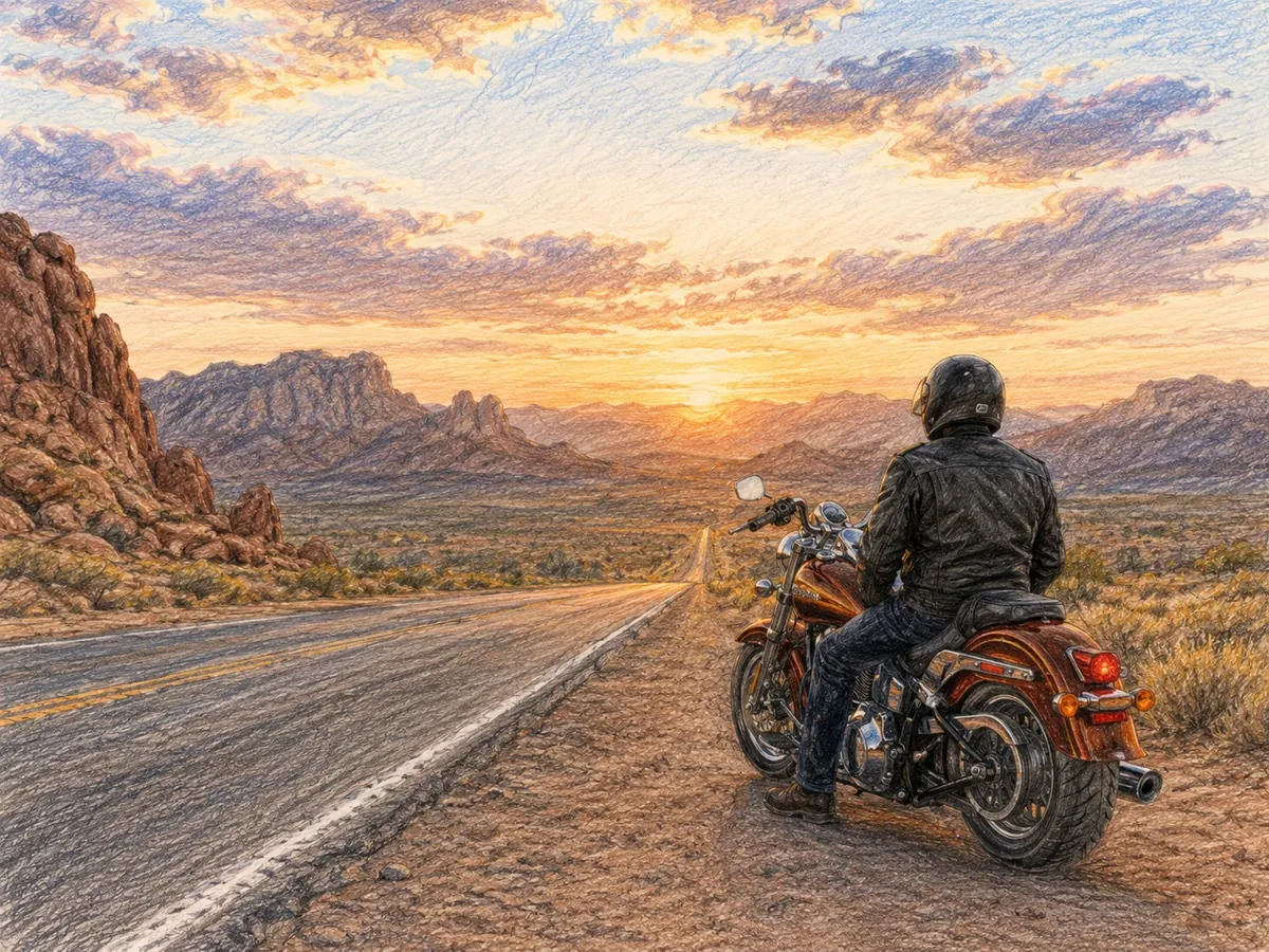 Motorcycle Transport vehicle shipping service artwork